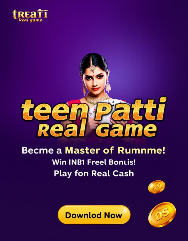 Teen Patti Real Game Banner
